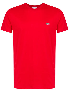 T-shirt vermelho com logo