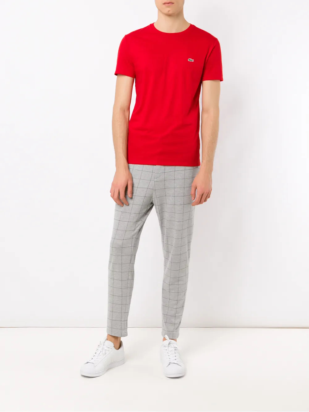 T-shirt vermelho com logo