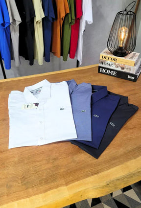 Kit 4 Camisas Polo com logo