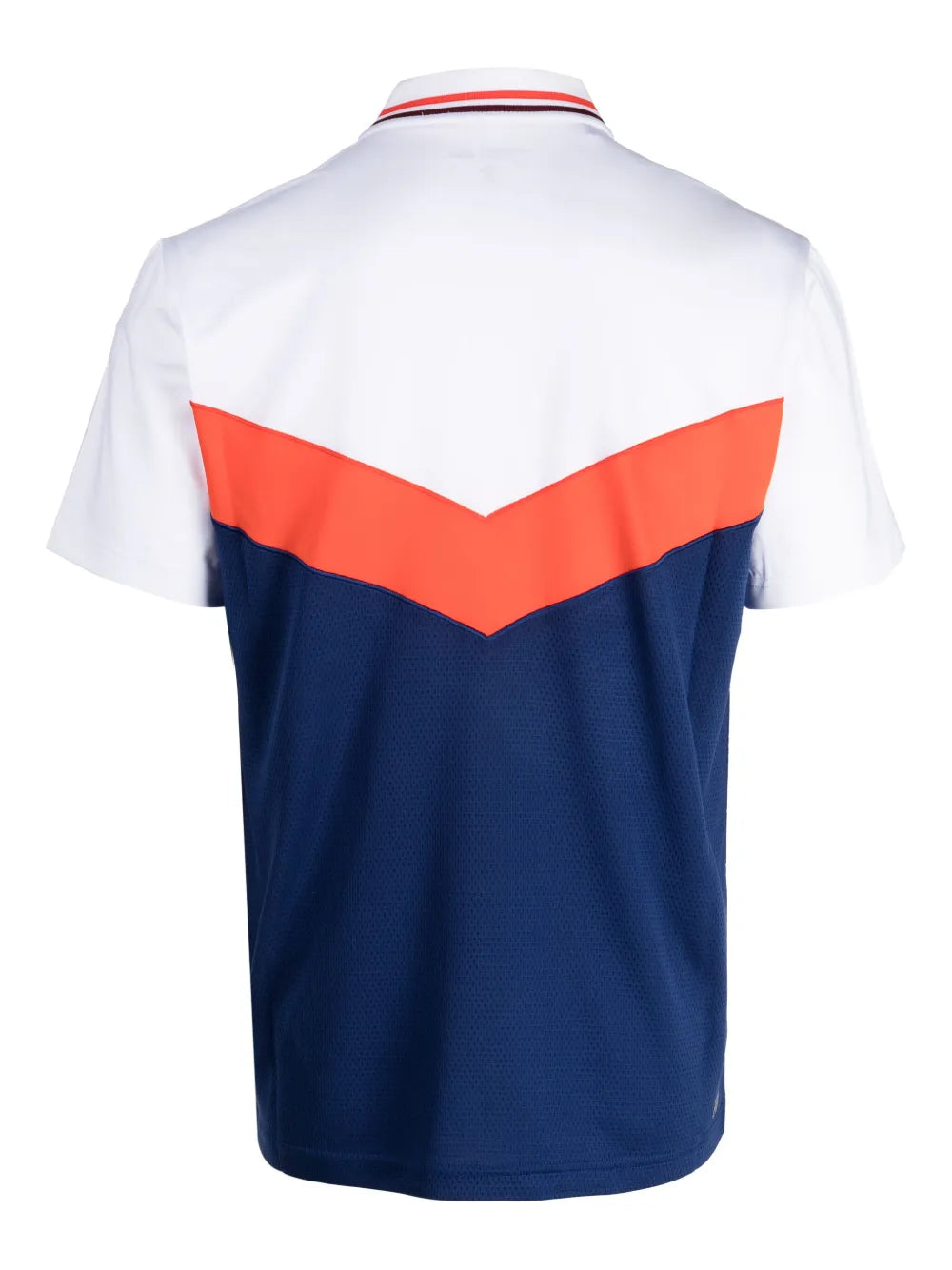 Camisa polo com patch de logo