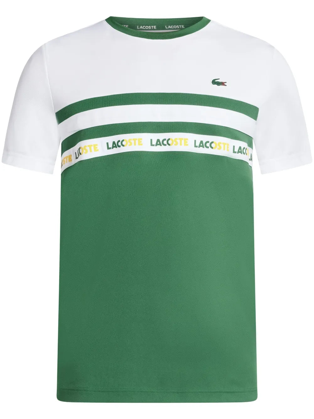 T-shirt com acabamento de logo