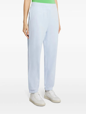 calças com logotipo impresso