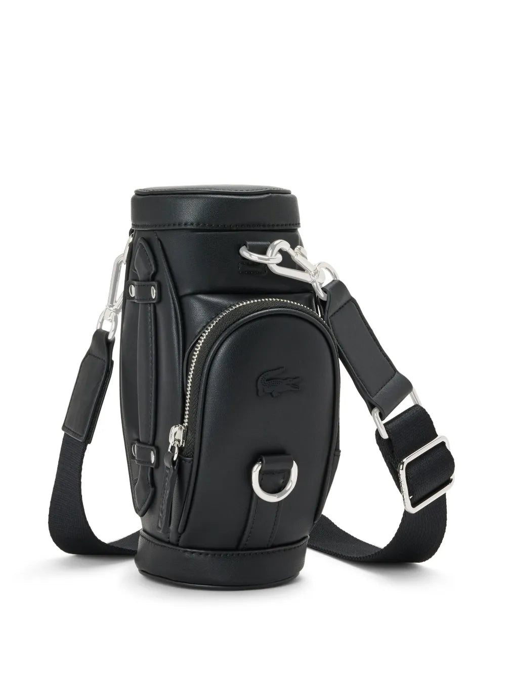 bolsa de ombro com placa de logotipo