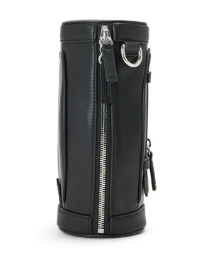 bolsa de ombro com placa de logotipo