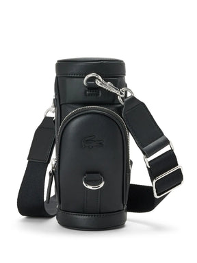 bolsa de ombro com placa de logotipo