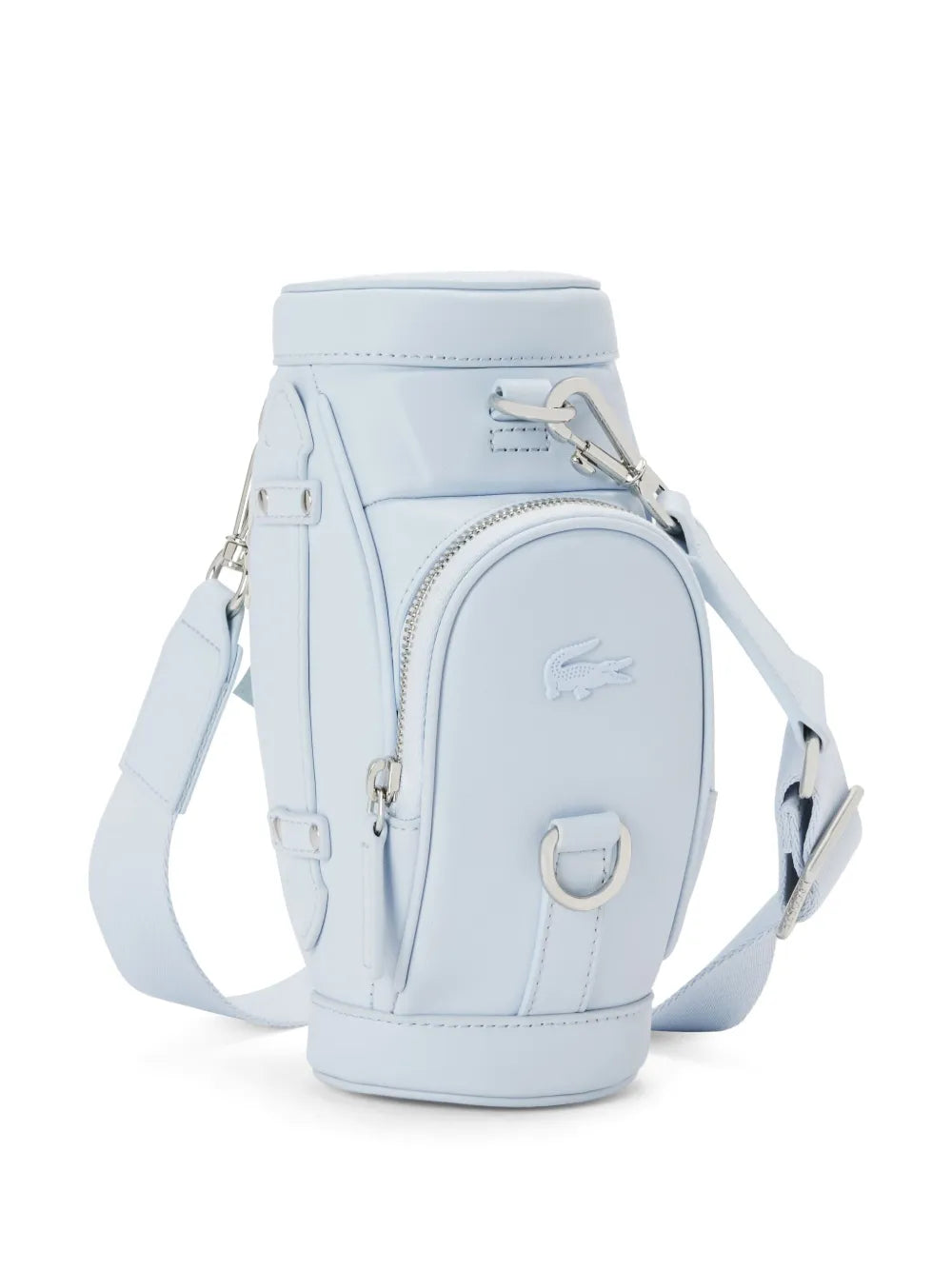 bolsa de ombro com placa de logotipo