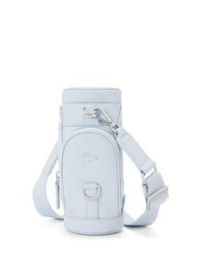 bolsa de ombro com placa de logotipo