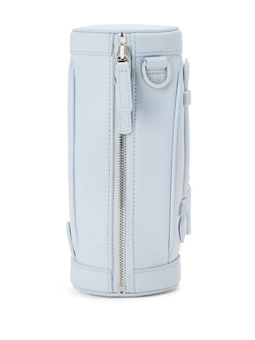 bolsa de ombro com placa de logotipo