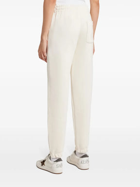 calças com detalhe bordado