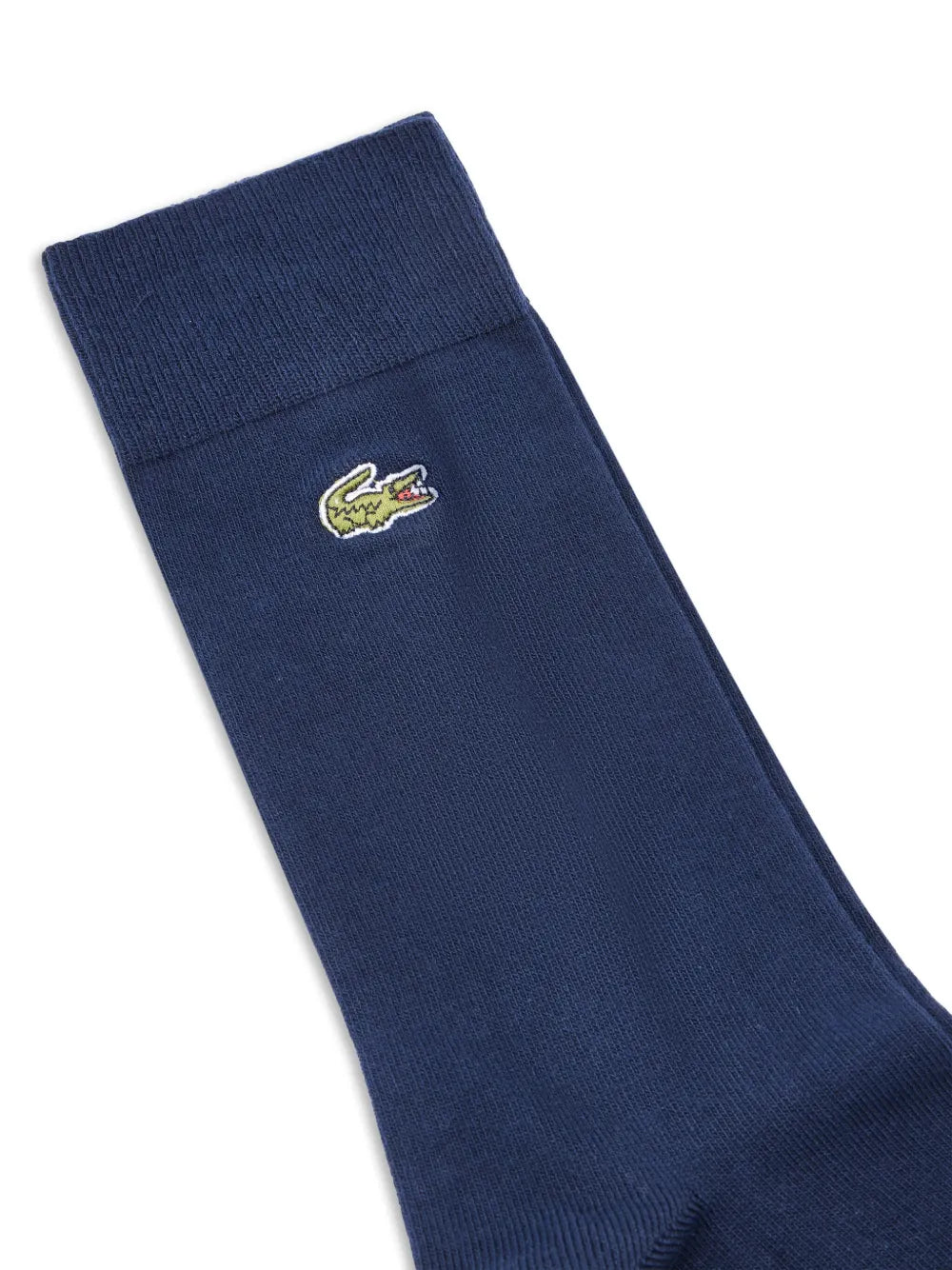 conjunto de três pares de meias com logotipo bordado