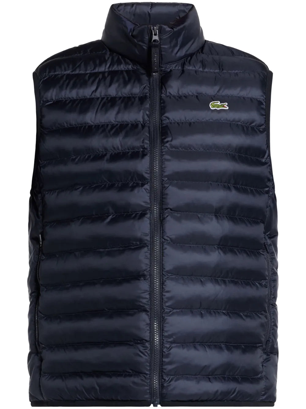 Colete matelassê com zíper