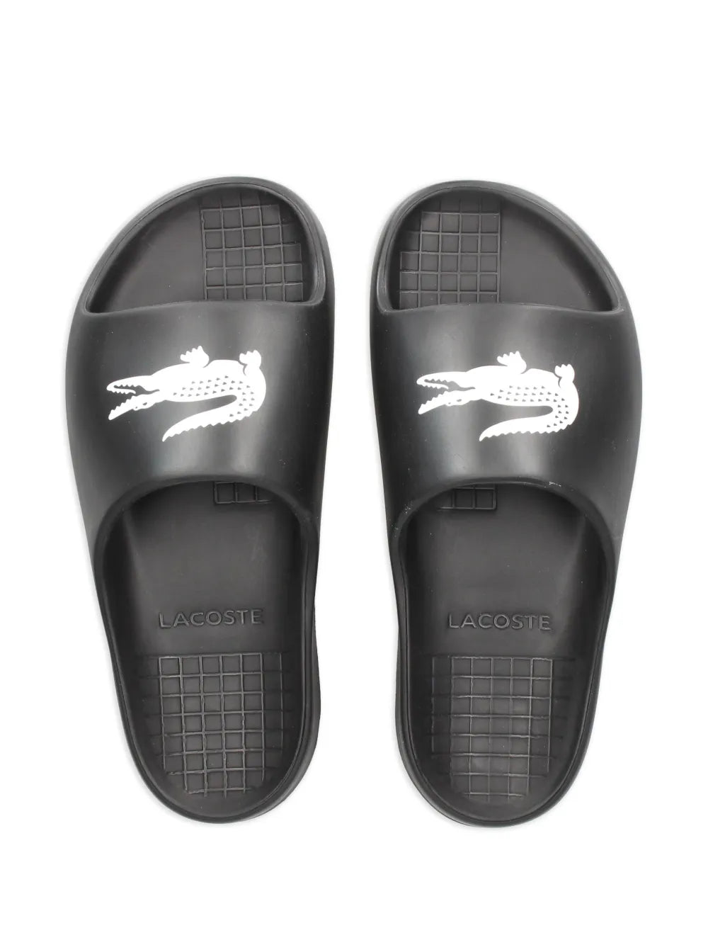 Slide com estampa de logo