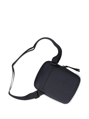 Bolsa tiracolo pequena com zíper