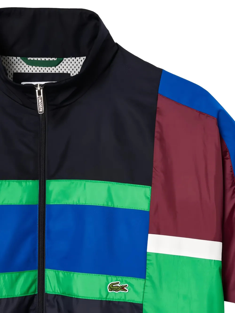 Casaco esportivo color block