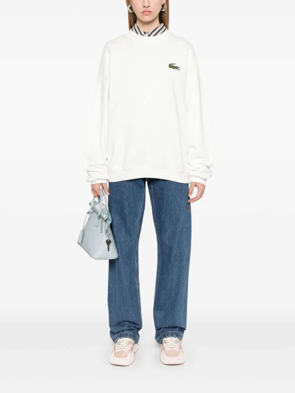 moletom com patch de logotipo