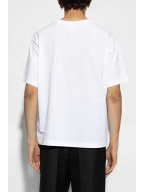 T-shirt com estampa de logo