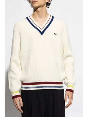 Sweet de lã com patch Crocodile