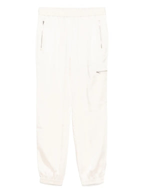 calças com bolso e zíper