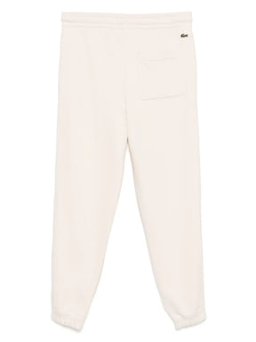 calças com logotipo em relevo