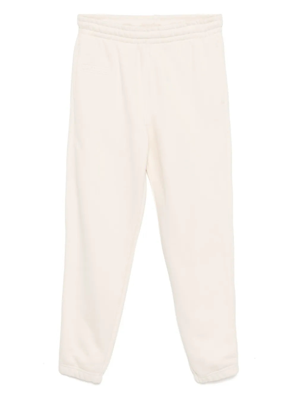 calças com logotipo em relevo