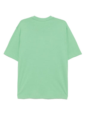 T-shirt com logo bordado