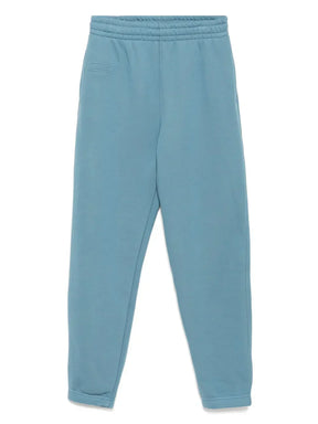 calças com logotipo em relevo