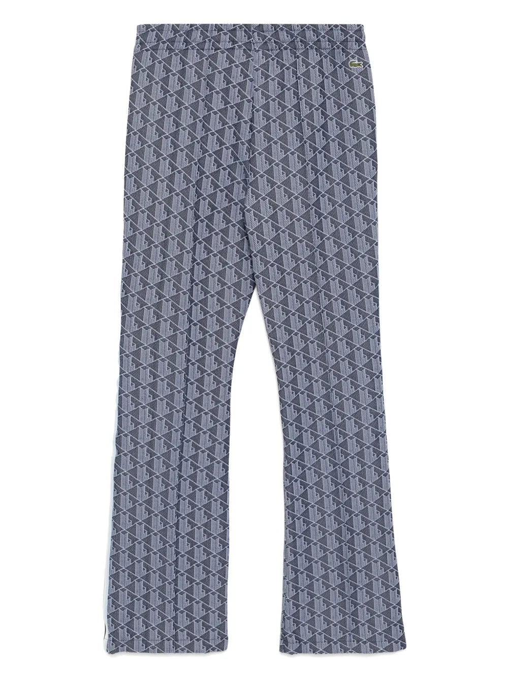 calças boca de sino com monograma