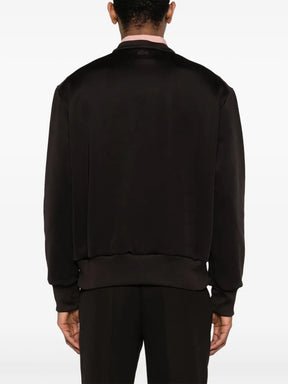 Casaco castanho Badge