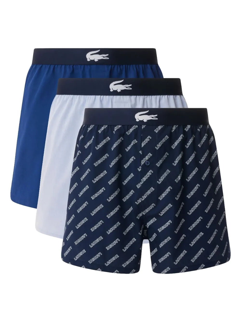 Kit Cueca boxer com logo no cós