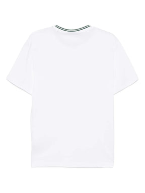 T-shirt com patch de logo