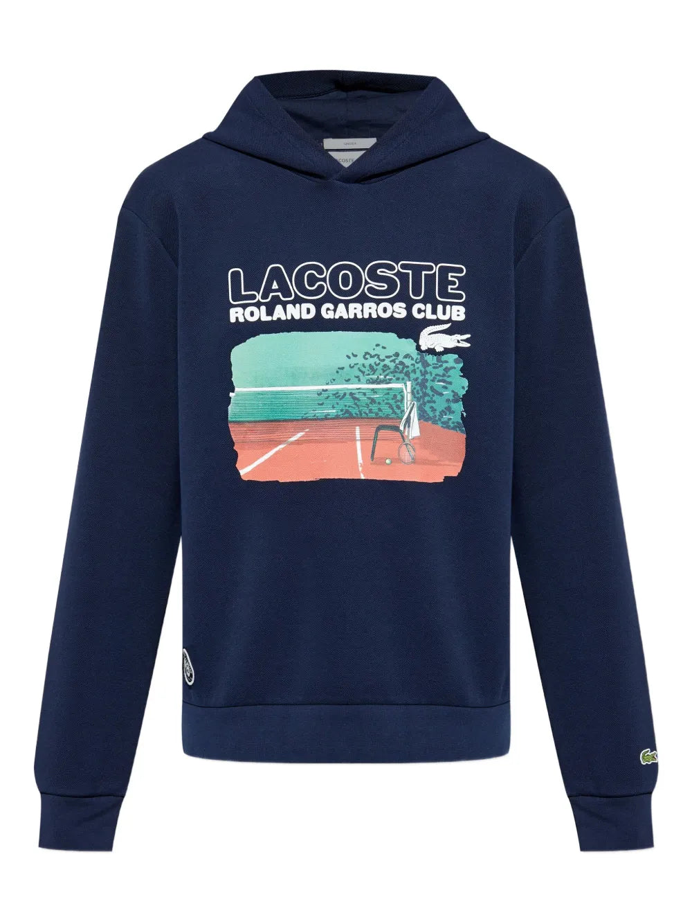 Casaco collab x Roland Garros com estampa gráfica