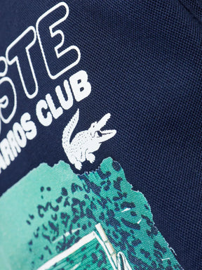 Casaco collab x Roland Garros com estampa gráfica