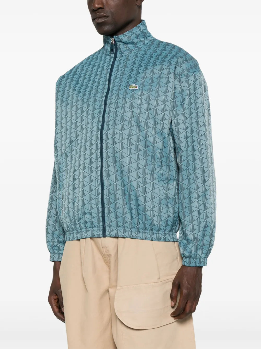 Casaco esportivo com monograma