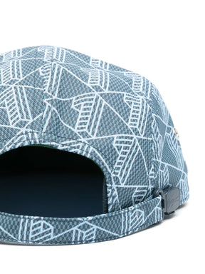 printed twill cap