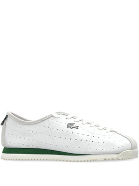 Lacoste Tênis cano baixo Club-Low com perfurações