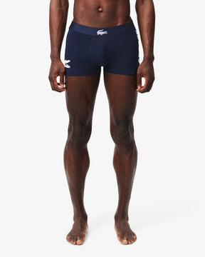 Pacote com 3 cuecas de algodão elástico