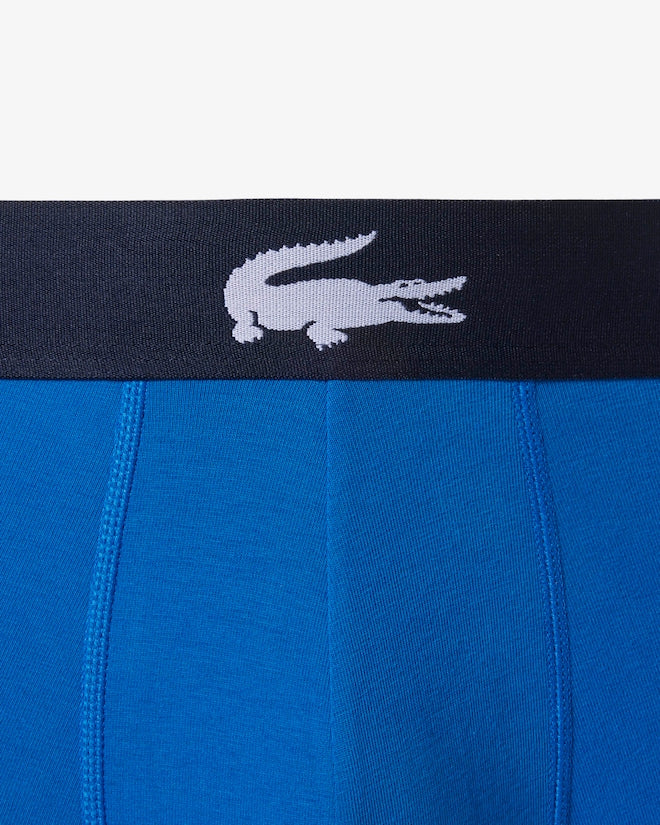 Pacote com 3 cuecas de algodão elástico