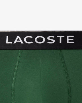 Pacote com 3 cuecas de algodão elástico