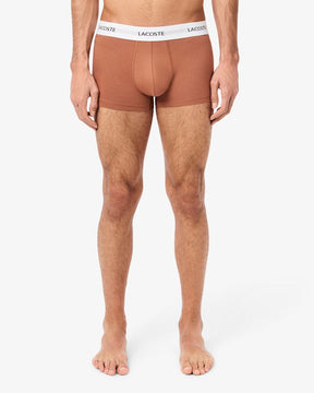 Pacote com 3 cuecas de algodão elástico