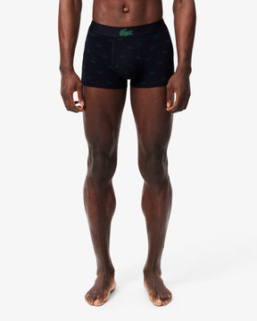 Pacote com 3 boxers com estampa de crocodilo