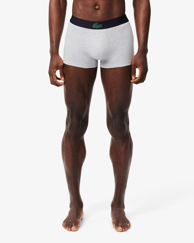 Pacote com 3 boxers com estampa de crocodilo