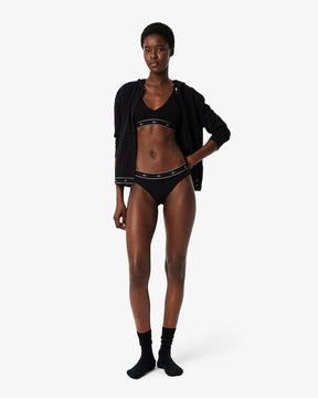 Cuecas de algodão elástico