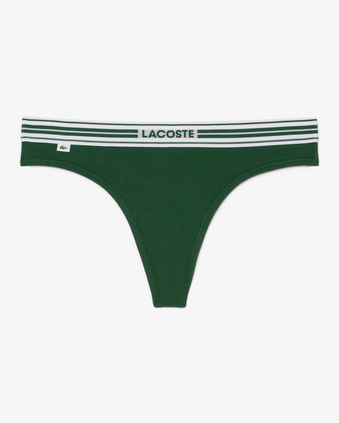 Tanga de algodão elástico