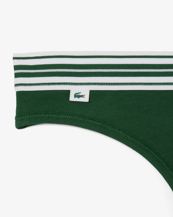 Tanga de algodão elástico