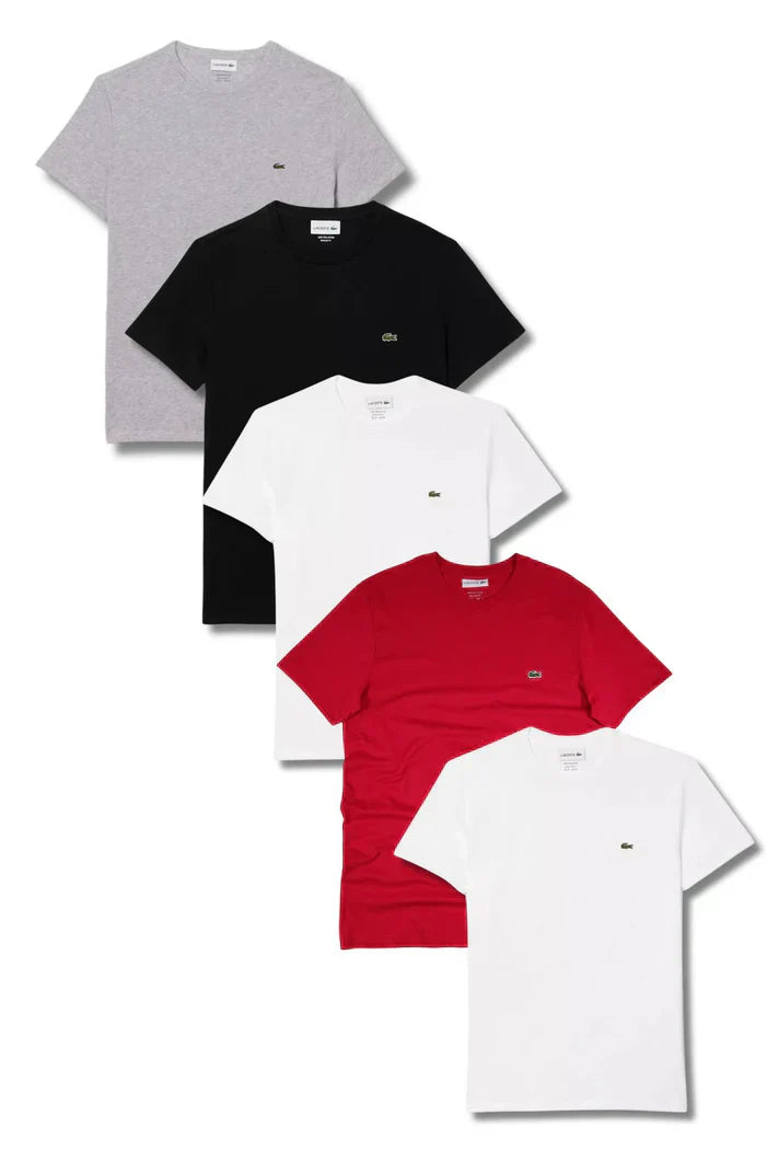 Kit 5 T-shirts Básicas com logo