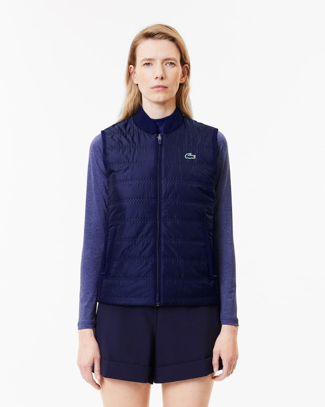 Colete de golfe reversível