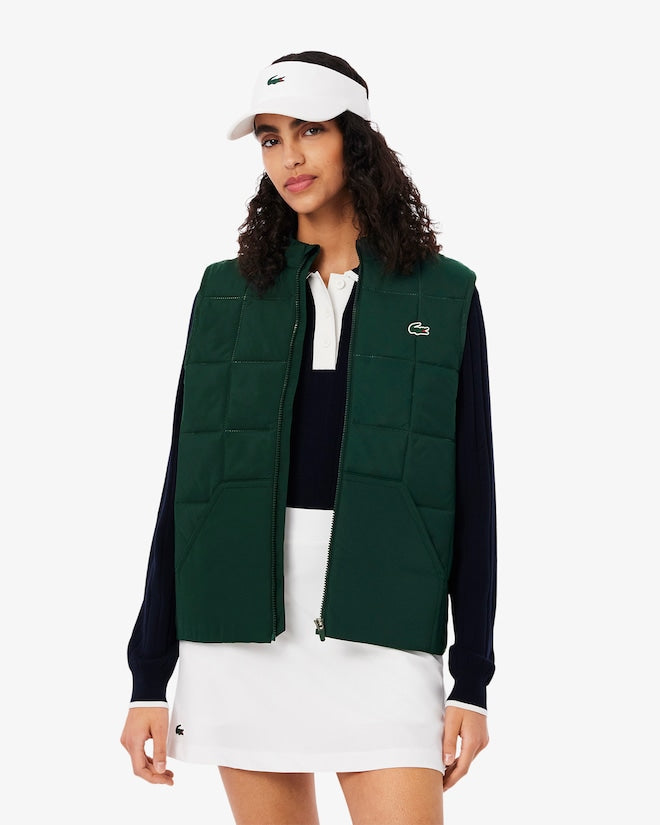 Colete de golfe repelente à água com proteção UV