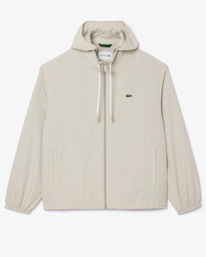 Casaco desportiva com capuz removível