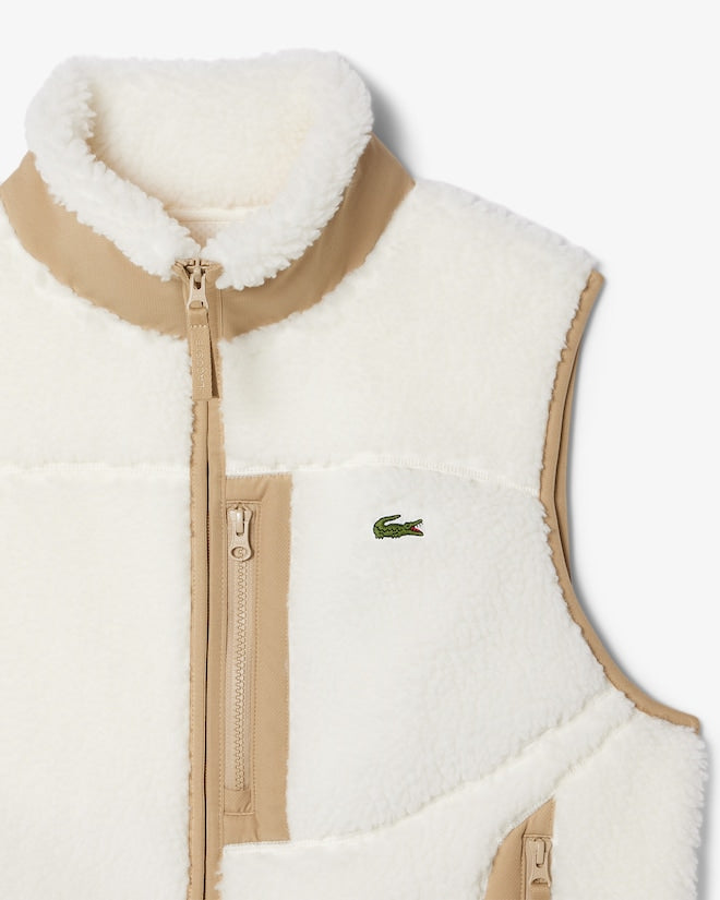 Colete de pele de carneiro