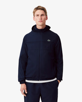 Casaco azul escuro Desportivo repelente à água